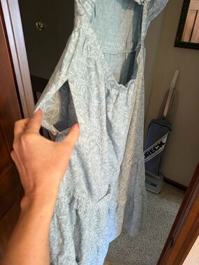 Universal Thread Light Blue Smocked Sundress
